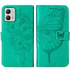 Lederhülle für Motorola Moto G53 / G23 / G13 Schmetterling Produktbild-Vorschau 2