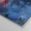Bilder auf glas - Frau Geheimnis Nacht Wald - 70x70cm - Produktbild-Vorschau 5