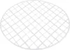 Tappeto per lavello rotondo bianco 32,5 cm Anteprima dell’immagine prodotto 4