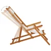vidaXL Chaise de plage pliante en bois massif d'eucalyptus Voir les images du produit 2