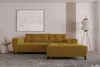 99rooms Massimo Ecksofa Cordstoff POSO Gold mit Produktbild-Vorschau 2