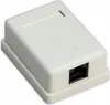 Goobay 77632 Prise RJ45 à 1 port, CAT 6, UTP, blanche - non Voir les images du produit 1