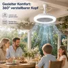 30W Deckenventilator mit Beleuchtung und Fernbedienung, Produktbild-Vorschau 5