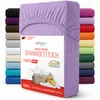 EllaTex Jersey Topper Spannbettlaken 200x200–200x220 Produktbild-Vorschau 1