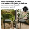 Sitzkissen Stuhlkissen Indoor & Outdoor 2er Set 38x38 cm - Produktbild-Vorschau 5