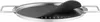 A stainless steel pan with a black perforated insert, shown from a slightly elevated angle. Podgląd zdjęcia produktu