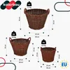 KOTARBAU® 3er Set Weidenkorb mit Griffen Ø 30 cm + Ø 40 cm Produktbild-Vorschau 3
