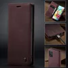 Galaxy A71 Hülle, LaimTop Retro Kunstledertasche TPU Produktbild-Vorschau 6