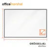 Whiteboard mit Stiftablage speziallackierte Magnettafel 60 Produktbild-Vorschau 2