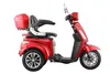 Elektro Seniorenmobil E-Trike Pro 1000Watt, 25 km/h rot mit Produktbild-Vorschau 6