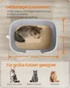 Feandrea extragroße Katzentoilette, für große Katzen, mit Produktbild-Vorschau 5