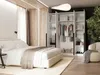 Kleiderschrank FINN 200 x 240 cm Weiß 4 Türen mit SoftClose Produktbild-Vorschau 4