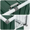 vidaXL Zahradní úložný box zelený 129 x 67 x 65 cm Náhled obrázku produktu 5