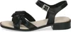 CAPRICE Damen Sandalette 9-28203-46 Schwarz G-weite Sandale Produktbild-Vorschau 2