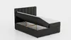 Boxspringbett ROCK 120x200 Stoff Hellgrau H3 Produktbild-Vorschau 8