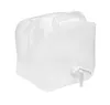 Faltkanister 10Liter, lebensmittelecht (transparent) Produktbild-Vorschau 1