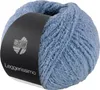 A ball of blue yarn on a white background. Produktbild-Vorschau