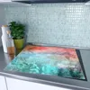 Spritzschutz Herdabdeckplatte Schneidebrett aus Glas Produktbild-Vorschau 2