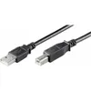 goobay Cavo USB 2.0 Hi-Speed da spina A a spina B nero 3 m Anteprima dell’immagine prodotto 2