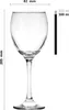Glasmark Krosno Weinglas 0,3L Für Rotwein Weingläser 6er Produktbild-Vorschau 2