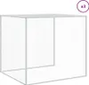 Möbel Glamour Hühnerkäfig mit Dach Anthrazit 403x98x90 cm Produktbild-Vorschau 8
