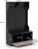Appendiabiti COSTWAY con panca e 5 ganci doppi, Anteprima dell’immagine prodotto 7