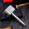 Hammer Flaschenöffner mit Magnet, silberfarben, Retro Produktbild-Vorschau 8