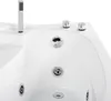 BELIANI Wanna narożna lewa z hydromasażem biała akrylowa z Podgląd zdjęcia produktu 10