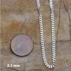 Silberkette Panzerkette Länge 40cm - Breite 2,1mm - 925 Produktbild-Vorschau 6