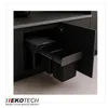 Ekotech Abfallsammler EKKO.22 oriongrau 2x 15 Liter Produktbild-Vorschau 4