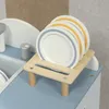 AIYAPLAY Kinderküche aus Holz Spielküche mit Wasserhahn Produktbild-Vorschau 8