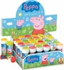 A display box filled with Peppa Pig themed bubble wands. Podgląd zdjęcia produktu
