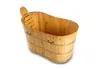 Vasca da bagno in legno Bern 120x62 cm Anteprima dell’immagine prodotto 2