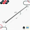 A crowbar with dimensions and weight indicated, along with brand logo and EU certification. Podgląd zdjęcia produktu