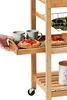 KESPER Kuchynský Vozík S Pracovnou Doskou 81 X 48 X 38 cm Náhľad obrázku produktu 12