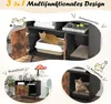 GOPLUS Katzenschrank aus Holz, Katzentoilette mit Produktbild-Vorschau 2