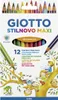 GIOTTO Crayon de couleur Stilnovo Maxi hex 12pcs Voir les images du produit 4