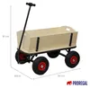Profi Bollerwagen BOLLY | HxBxT 97x95x60cm | Holz | Produktbild-Vorschau 2
