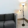 Lampa stojąca Kora z reflektorem sufitowym i lampką do Podgląd zdjęcia produktu 5