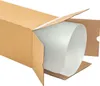 A translucent cylindrical object is partially visible inside a cardboard box. The box is open, with flaps extended. Anteprima dell’immagine prodotto