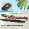 Outsunny Sonnenliege Gartenliege Relaxliege Kissen mit Produktbild-Vorschau 7