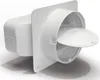 OPTIMAIRO Maueranschluss-Stutzen 222 x 89 Kunststoff weiß Produktbild-Vorschau 1