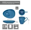6er Set MOKKA Espressotassen & Untertassen Blau matt für 6 Produktbild-Vorschau 6