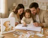 Baby Fotoalbum Teddybär 30x30 cm zum Einkleben – gebundenes Produktbild-Vorschau 8