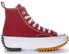Converse Run Star Hike Platform Cherry Textile Trainers in Anteprima dell’immagine prodotto 2
