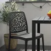 4er-Set stapelbare Stühle aus Polypropylen mit Glasfasern Produktbild-Vorschau 7