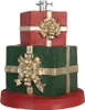 Clayre & Eef Weihnachtsbaumständer Geschenk Ø 44x54 cm Grün Produktbild-Vorschau 1