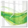 Tulup Glasuhr Wanduhr Küchenuhr Echt-Glas 30x30 cm Modern Produktbild-Vorschau 1