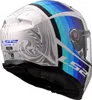 LS2 FF811 Vector II Freedom Helm, weiß/blau, L (59/60) Produktbild-Vorschau 5