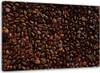 Leinwandbild kaffeebohnen naturpflanzen 90x60 cm Feeby Produktbild-Vorschau 1